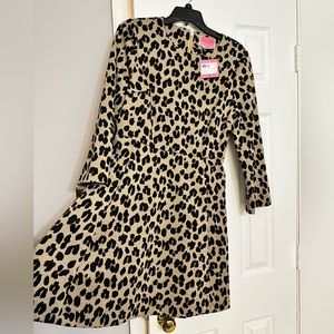 Kate Spade Jacquard Feline Dress